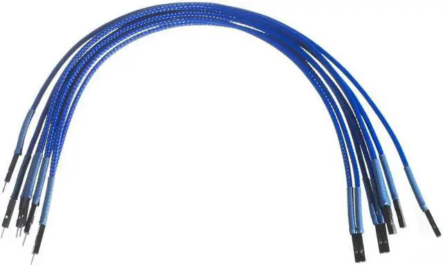 Main image of Darkside Front Panel I/O Connection Kit - Blue (DS-IO12-BLU)