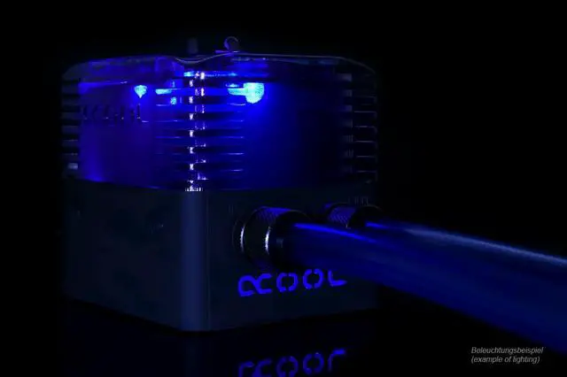 Alt view image 6 of 7 - Alphacool Eisstation DC Ultra - Includes DC-LT 2600 Ultra Pump (13297)