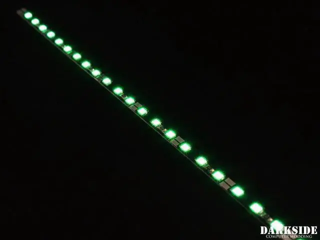 Alt view image 2 of 4 - DarkSide 12" CONNECT G2 Dimmable Rigid LED Strip - GREEN (DS-0621)