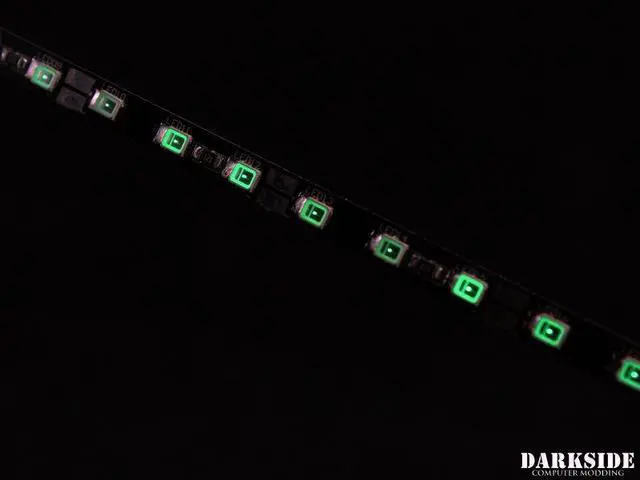 Alt view image 3 of 4 - DarkSide 12" CONNECT G2 Dimmable Rigid LED Strip - GREEN (DS-0621)
