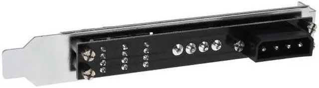 Alt view image 6 of 6 - Alphacool Phobya PCI Slot Cover 4Pin Molex & 3x - 4Pin PWM Fan Plug