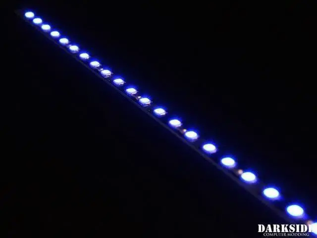 Alt view image 3 of 6 - DarkSide 12" CONNECT G2 Dimmable Rigid LED Strip - BLUE (DS-0619)
