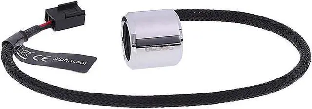 Alt view image 3 of 6 - Alphacool Aurora HardTube LED Ring 13mm Chrome - Blue (15326)