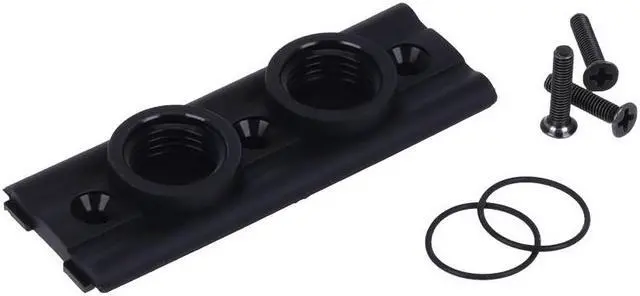 Main image of Alphacool Eisblock GPX Plexi Terminal Cover - Black (12929)