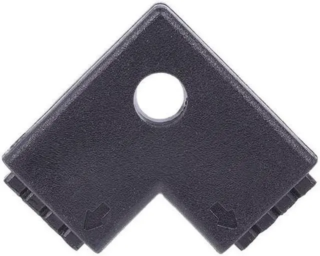 Alt view image 3 of 3 - Alphacool Aurora LED RGB Connector 90° - Black (15344)