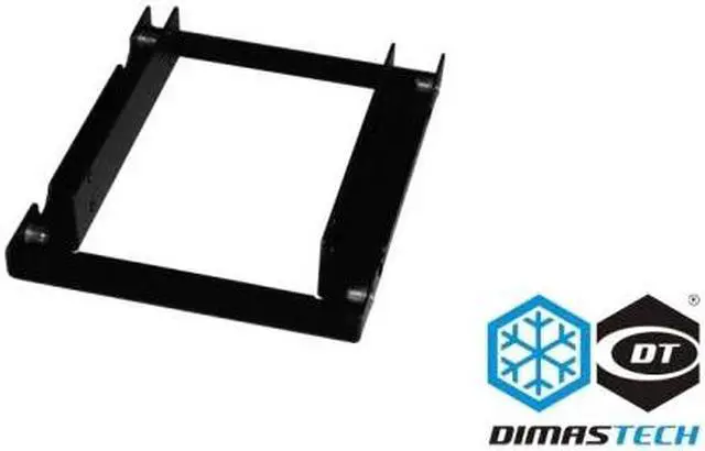 Alt view image 3 of 3 - DimasTech® Dual Ssd Adapter Support - Black (BT132)