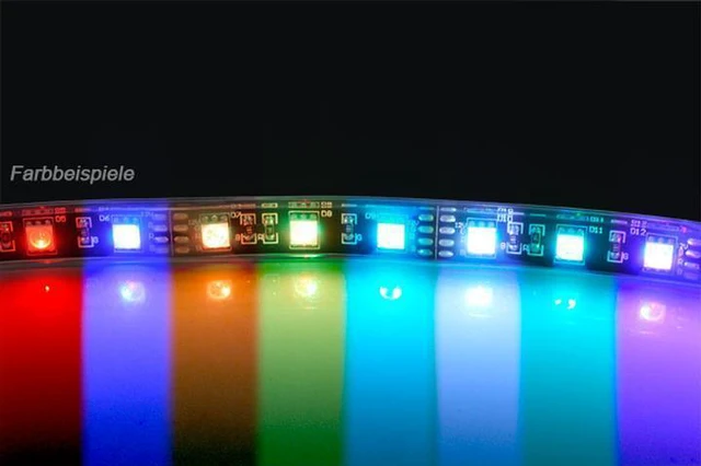 Alt view image 3 of 4 - Phobya LED-Flexlight HighDensity 30cm RGB (83127)