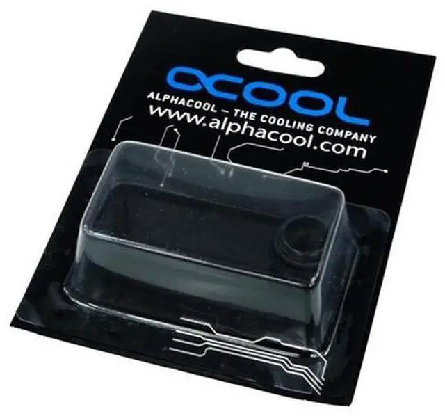 Alt view image 2 of 4 - Alphacool G1/4 Male to Male 5mm Extension - Black (17037)