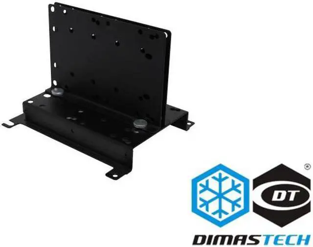 Alt view image 2 of 2 - DimasTechÂ® Pump Support with Vertical Stand - Graphite Black (BT179)