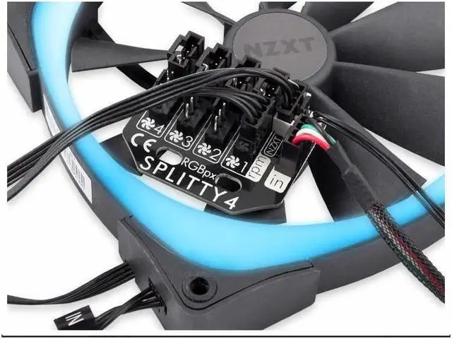 Alt view image 3 of 8 - Aquacomputer RGBpx Splitty4 (53267)