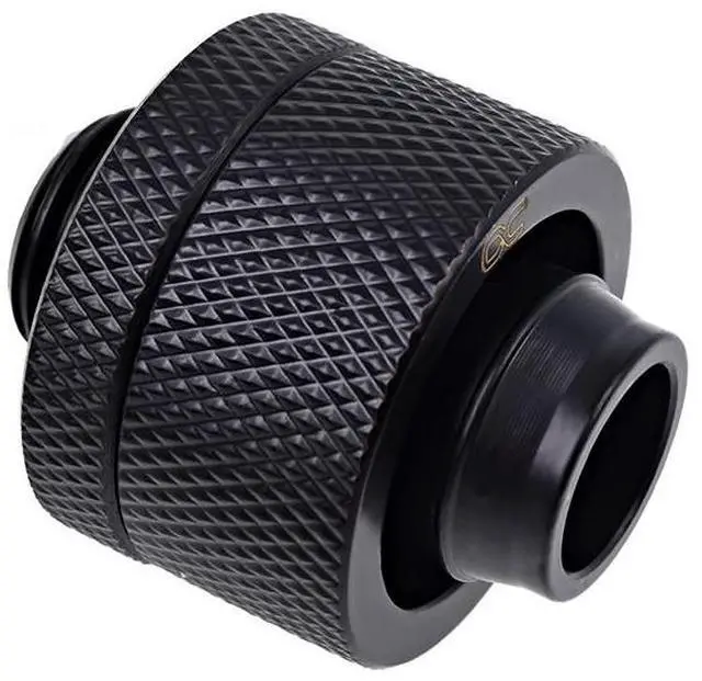 Alt view image 4 of 10 - Alphacool Eiszapfen G1/4" to 13mm ID 19mm OD Compression Fitting Black 6 Pack