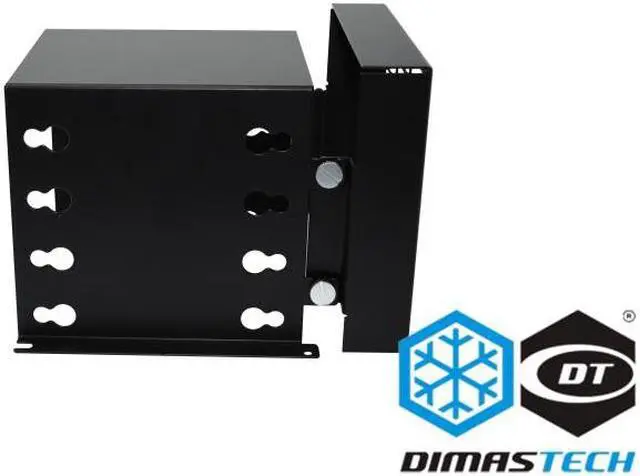Alt view image 2 of 4 - DimasTechÂ® HD Support 3.5", Special, 4 Slot, with 120mm Graphite Black Frontal Fan Support (BT178)