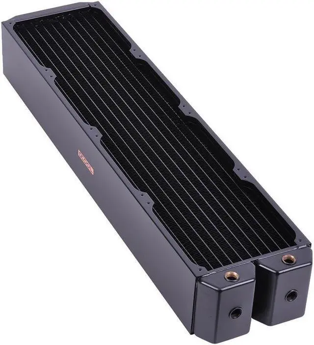 Alt view image 6 of 6 - Alphacool NexXxos Monsta Radiator 560, 140mm x 4, Quad Fan, Black