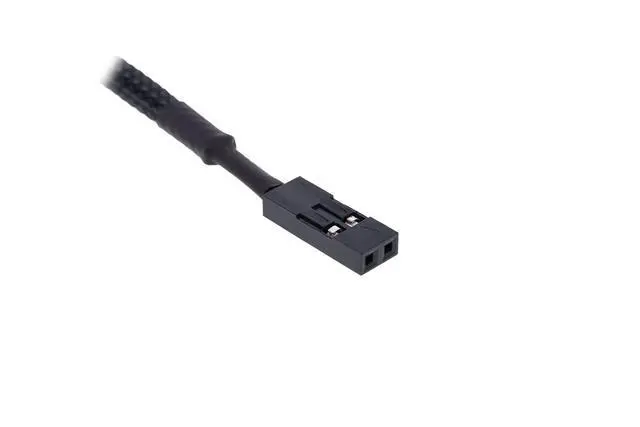 Alt view image 5 of 5 - Alphacool Eiszapfen G1/4 Inline Temperature Sensor - Deep Black (17363)