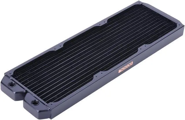 Alt view image 14 of 14 - Alphacool NexXxos ST30 Full Copper Radiator 420, 140mm x 3, Triple Fan, Black