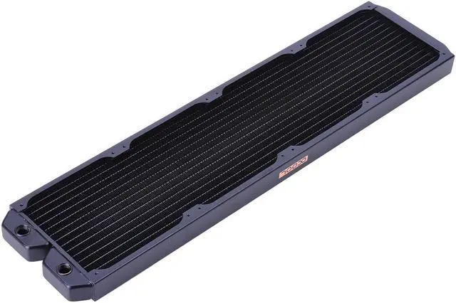 Alt view image 6 of 6 - Alphacool NexXxos ST30 Full Copper Radiator 560, 140mm x 4, Quad Fan, Black