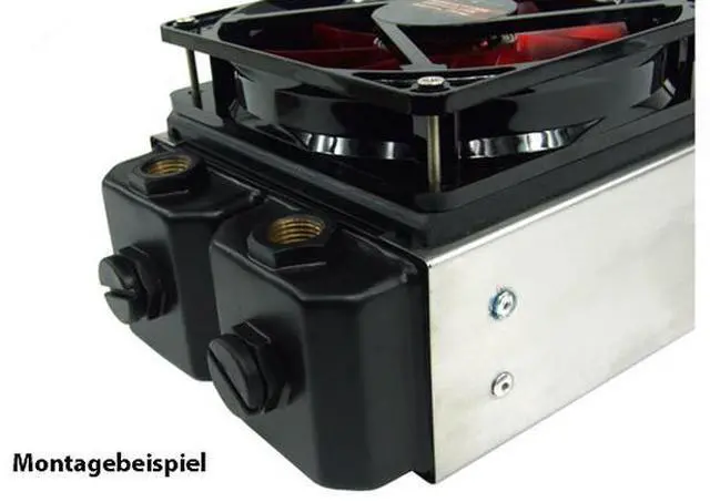 Alt view image 2 of 3 - Phobya Shroud & Decoupling 120mm (7mm Thickness), Rubber (38177)