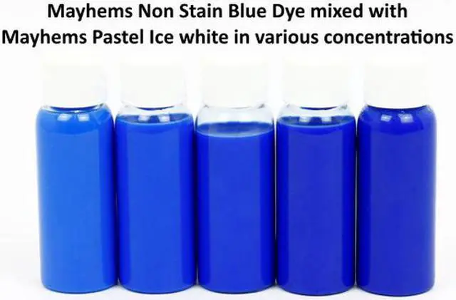 Alt view image 3 of 3 - Mayhems Blue Non-Stain Dye | 15ml (MDNSB15)