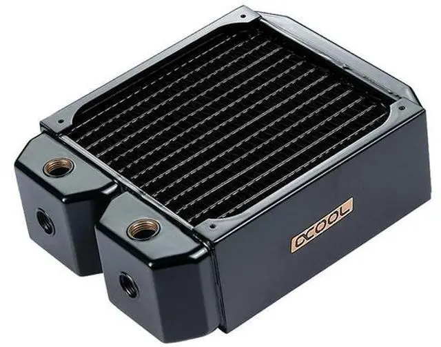 Alt view image 4 of 5 - Alphacool NexXxoS UT60 Full Copper 140mm Radiator (14176)