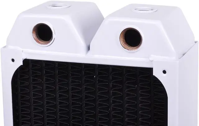 Alt view image 7 of 7 - Alphacool NexXxoS UT60 Full Copper 360mm Radiator | White Special Edition (14194)