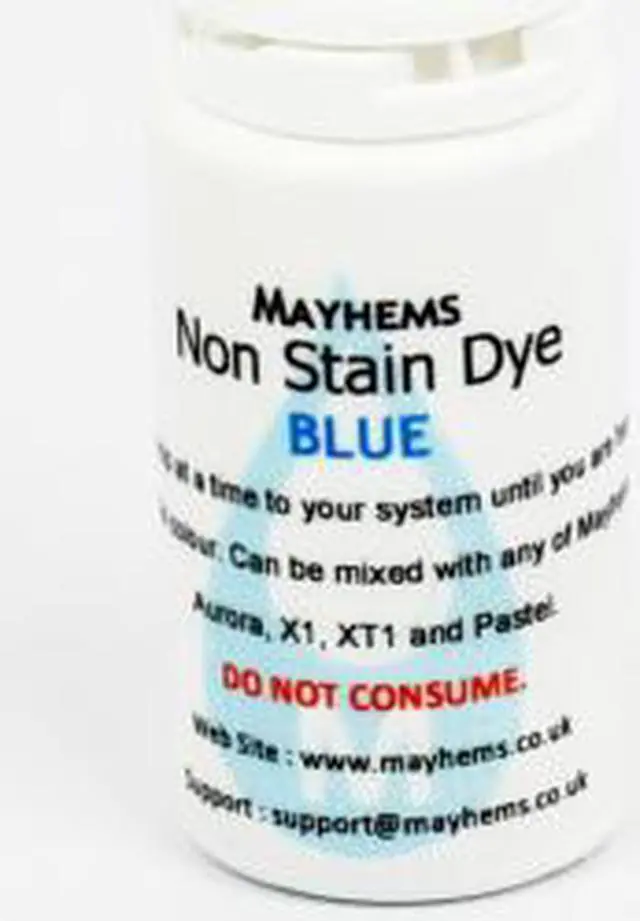 Alt view image 2 of 3 - Mayhems Blue Non-Stain Dye | 15ml (MDNSB15)