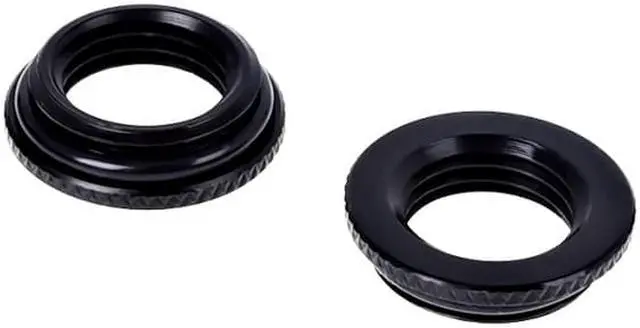 Alt view image 13 of 14 - Alphacool G3/8" Eiszapfen HF Quick Release Connector Kit, Deep Black