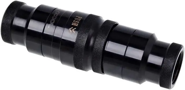 Alt view image 9 of 14 - Alphacool G3/8" Eiszapfen HF Quick Release Connector Kit, Deep Black