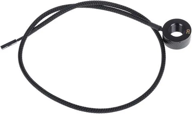 Alt view image 6 of 7 - Alphacool Eiszapfen G1/4 Inline Temperature Sensor - Deep Black (17363)