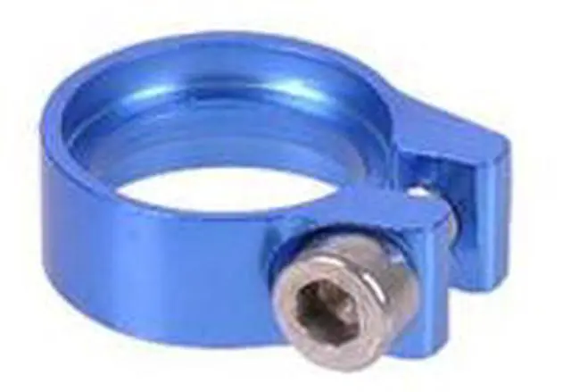 Main image of Phobya 10mm - 11mm Hexagonal Hose Clamp - Blue (68257)