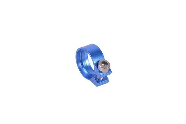 Alt view image 2 of 2 - Phobya 10mm - 11mm Hexagonal Hose Clamp - Blue (68257)