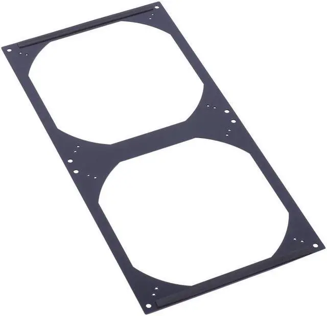 Main image of Alphacool Radiator 400mm fan grill 2x180/200mm - Black (26301)