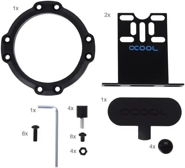 Alt view image 4 of 15 - Alphacool Eisdecke D5 Plexi Top V.4 (13318)