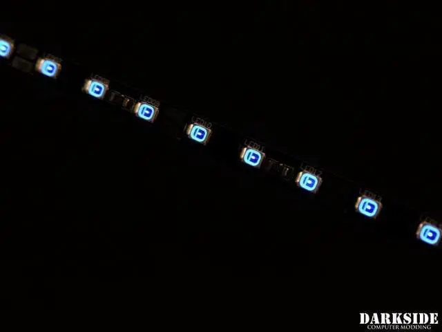 Alt view image 6 of 6 - DarkSide 12" CONNECT G2 Dimmable Rigid LED Strip - BLUE (DS-0619)