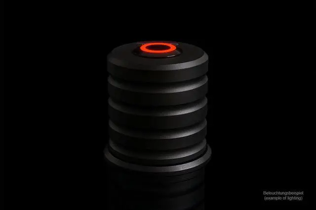 Alt view image 3 of 6 - Alphacool Powerbutton Taster - Deep Black (17428)