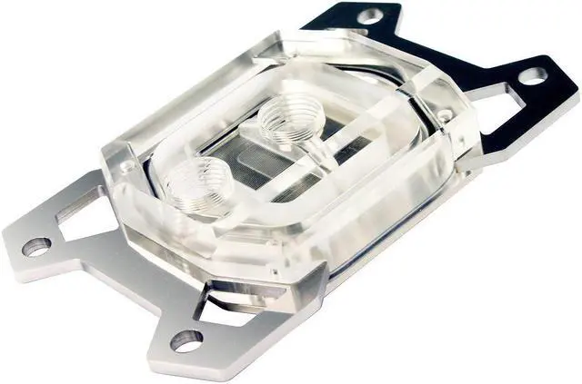Alt view image 3 of 3 - Watercool HEATKILLER® IV PRO (AMD, AM4 ready) ACRYL CLEAN CPU Water Cooling Block