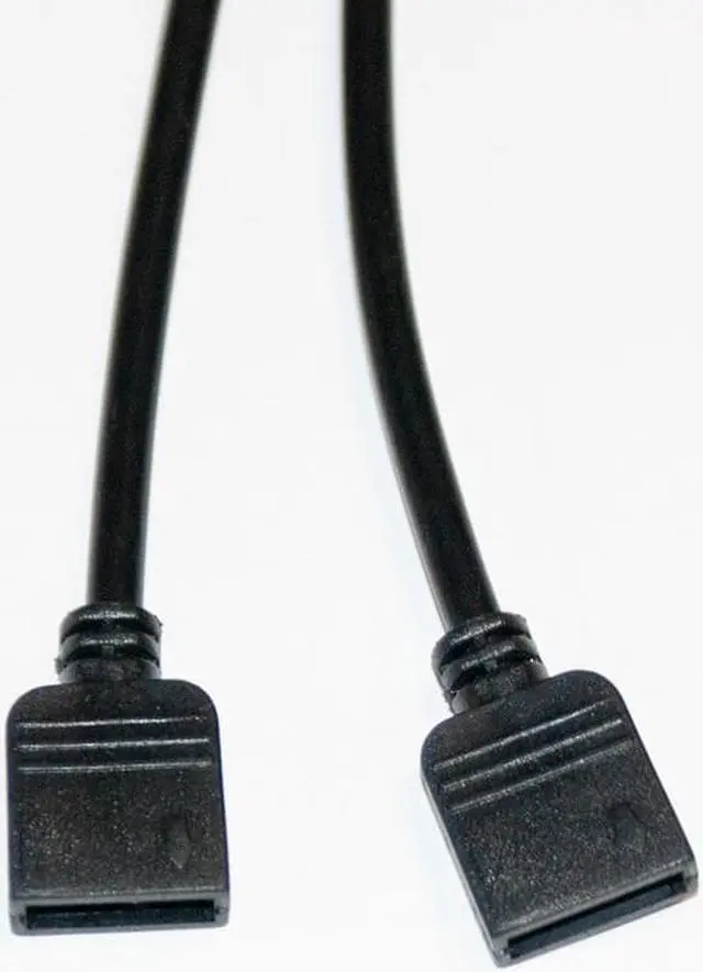 Alt view image 2 of 2 - ModMyMods 3-Pin Female Addressable RGB LED Strip 2-Way Splitter Cable - Black (MOD-0282)