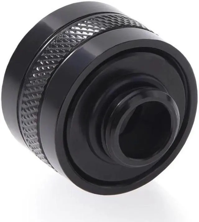 Alt view image 3 of 9 - Alphacool Eiszapfen PRO HardTube fitting G1/4, 16mm OD, Deep Black, 6-pack