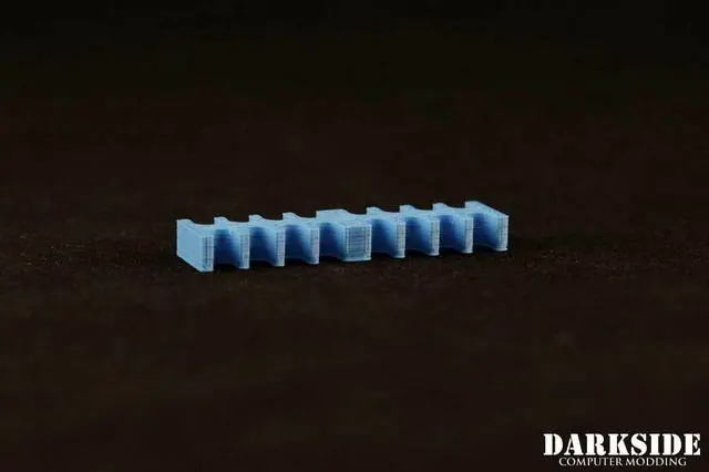 Main image of Darkside 16-Pin Cable Management Holder - Aqua Blue (3DS-0105)