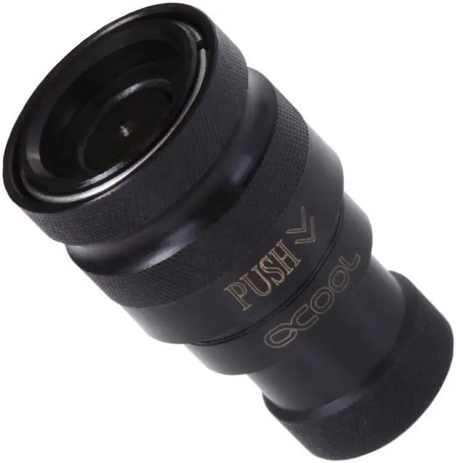 Main image of Alphacool Eiszapfen Quick Release Female G1/4 Inner Thread - Deep Black (17457)