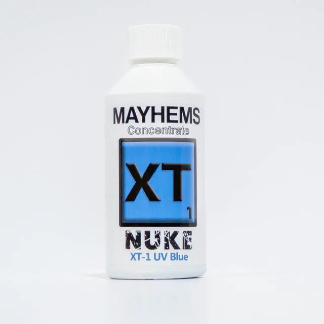 Alt view image 4 of 4 - Mayhems XT-1 Nuke PC Coolant Concentrate, 250mL, UV Blue