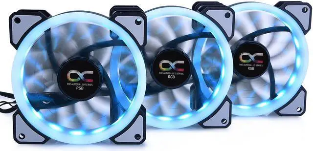 Main image of Alphacool Eiszyklon Aurora LUX Digital RGB - 3 Pack - (120x120x25mm) (24804)