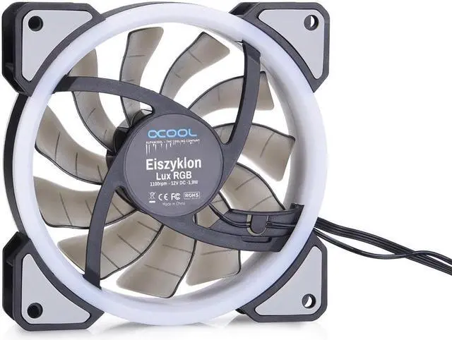 Alt view image 4 of 14 - Alphacool Eiszyklon Aurora LUX Digital RGB - 3 Pack - (120x120x25mm) (24804)