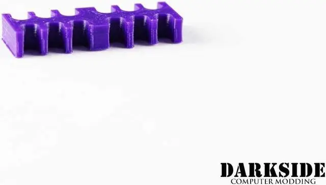 Main image of Darkside 12-Pin Cable Management Holder - Dark Purple (3DS-0117)