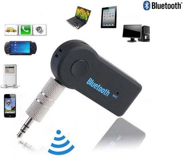 Wireless Bluetooth 3.5mm AUX Audio Stereo Music Car Receiver Adapter with  Mic