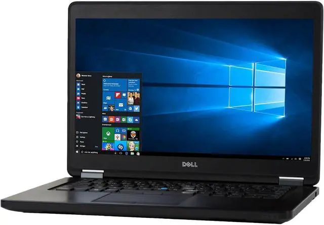 Main image of Dell Latitude E5450 14.0" Laptop 2.30 Ghz i5-5300U 8GB DDR3 RAM 256 GB SSD Windows 10 Pro x64 Grade B