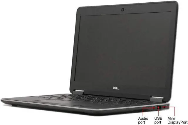 Alt view image 3 of 4 - Dell Latitude E7240 12.5" Laptop 1.90 Ghz i5-4300U 8GB DDR3 RAM 250 GB SSD Windows 10 Pro Grade B