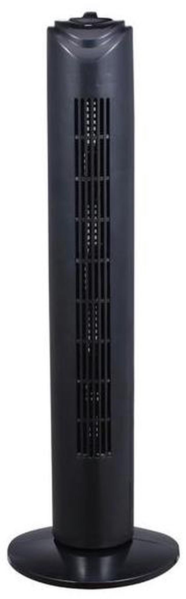 Alt view image 5 of 7 - Optimus F-8449BK 32 Inch 3 Speed Home Oscillating Tower Fan with Timer, Black
