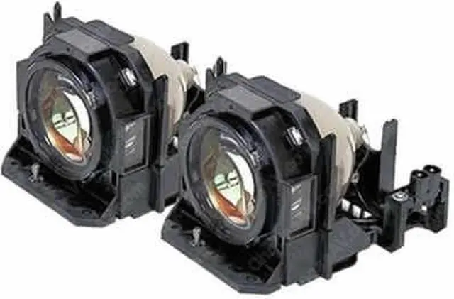 Alt view image 5 of 5 - Panasonic PT-D6710 Projector Housing with Genuine Original OEM Bulb