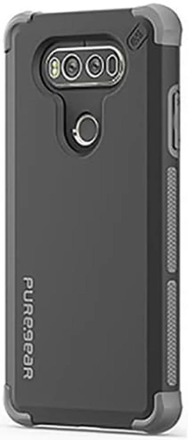 Alt view image 3 of 3 - PUREGEAR BLACK DUALTEK EXTREME RUGGED CASE ANTI-SHOCK COVER FOR LG V20 PHONE