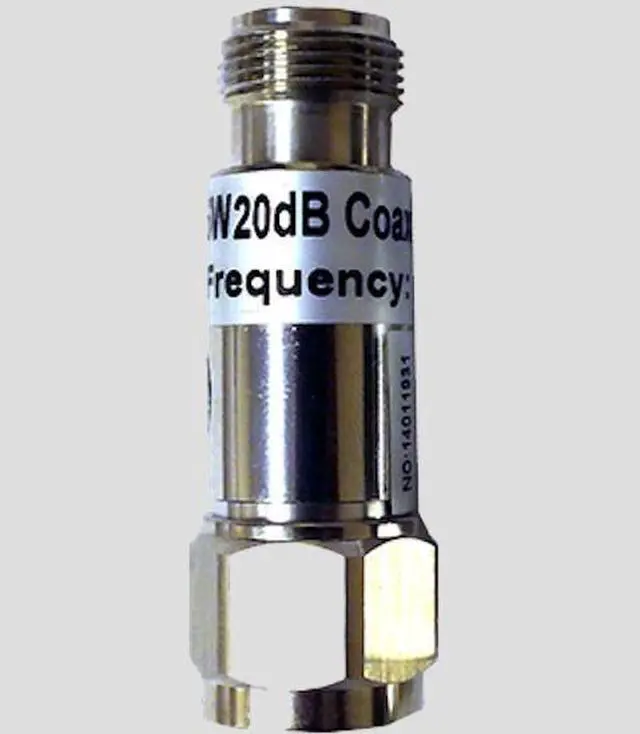 Main image of Surecall 20dB Attenuator N Female to N Male 5 W